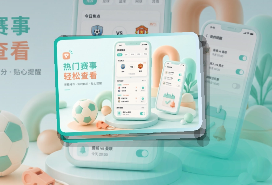 澳客 App细节设计，赛程比分更好找 页面展示